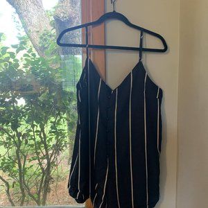 Pinstripe Romper